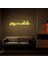 Stay A While Neon LED Duvar Yazısı Dekoratif Duvar Aydinlatmasi Gece Lambası 3