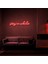 Stay A While Neon LED Duvar Yazısı Dekoratif Duvar Aydinlatmasi Gece Lambası 5