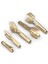 Titanyum Gold 5"li Makarna Salata Pasta Şeker ve Buz Maşa Takımı-Gold 1