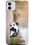 Apple iPhone 11 Kılıf Sevimli Miskin Köpek Baskılı Esnek TPU Silikon 1
