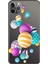 Apple iPhone 11 Pro Max Kılıf Renkli Toplar Baskılı Esnek TPU Silikon 1