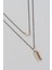 Geometrik Desenli Gümüş Erkek Kolye 60 cm 1