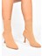 Camel Triko Ince Topuklu Kadın Bot L799593257 3