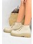 Bej Suni Deri Kadın Bot L996033809 2