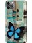 Apple iPhone 11 Pro Kılıf Pastel Kelebek Baskılı Esnek TPU Silikon 1