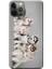 Apple iPhone 12 Pro Max Kılıf Husky Eskimo Köpekler Baskılı Esnek TPU Silikon 1