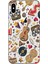 Apple iPhone XS Max Kılıf Müzik Fest Baskılı Esnek TPU Silikon 1
