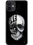 Apple iPhone 12 Kılıf Kuru Kafa Live Fast Baskılı Esnek TPU Silikon 1