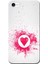 Apple iPhone 6/6S Kılıf Kalp Watercolor Baskılı Esnek TPU Silikon 1