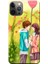 iPhone 12 Pro Kılıf Sevgili Aşk Balon Baskılı Esnek Tpu SILIKON1655 1