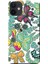 iPhone 12 Mini Kılıf Vektörel Floral Baskılı Esnek Tpu SILIKON1435 1