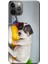 Apple iPhone 12 Pro Max Kılıf Uyuyan Köpek Baskılı Esnek TPU Silikon 1