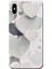 Apple iPhone X Kılıf Beyaz Kalpler Baskılı Esnek TPU Silikon 1