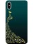 Apple iPhone X Kılıf Vektörel Tavuskuşu Baskılı Esnek TPU Silikon 1