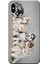 Apple iPhone X Kılıf Husky Eskimo Köpekler Baskılı Esnek TPU Silikon 1
