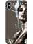 Apple iPhone X Kılıf Women Watercolor Baskılı Esnek TPU Silikon 1