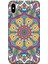 Apple iPhone XS Kılıf Dekoratif Geometrik Vektörel Baskılı Esnek TPU Silikon 1