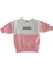 Angel Baskılı Kız-Erkek Çocuk Unisex Bisiklet Yaka Penye Sweatshirt.(1-6 Yaş) 1