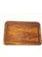 Iroko Masif Ahşap Servis Sunum Steak Kesme Tahtası 20 * 29 * 1,8 cm 1