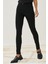 Skinny Fit Dar Kesim Yüksek Bel Esnek Jean Kot Pantolon 1