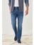 Erkek Arizona Koyu Mavi Straight Fit Normal Bel Düz Paça Esnek Jean Pantolon 1