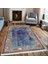 Bazaarforum Dekoratif Saçaklı Mermer Desen Yeni Model Pvc Deri Kaymaz Taban Dijital Baskı Halı CK-501 80X300 cm 1