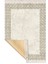 Bazaarforum Dekoratif Saçaklı Mermer Desen Yeni Model Pvc Deri Kaymaz Taban Dijital Baskı Halı CK-506 180X280CM 3