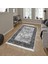Bazaarforum Dekoratif Saçaklı Mermer Desen Yeni Model Pvc Deri Kaymaz Taban Dijital Baskı Halı CK-508 140X200 cm 1