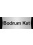 Bodrum Kat 5X20CM Gümüş Renk Metal Yönlendirme Levhası 1