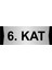 6.kat 5X20CM Gümüş Renk Metal Yönlendirme Levhası 1