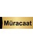 Müracaat 7X20CM Altın Renk Metal Yönlendirme Levhası 1