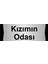 Kızımın Odası 7X20CM Gümüş Renk Metal Yönlendirme Levhası 1