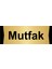 Mutfak 10X20CM Altın Renk Metal Yönlendirme Levhası 1