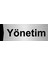 Yönetim 7X20CM Gümüş Renk Metal Yönlendirme Levhası 1