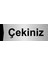 Çekiniz 10X20CM Gümüş Renk Metal Yönlendirme Levhası 1
