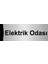 Elektrik Odası 10X20CM Gümüş Renk Metal Yönlendirme Levhası 1