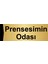 Prensesimin Odası 10X20CM Altın Renk Metal Yönlendirme Levhası 1