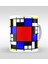 Kişiye Özel Mondrian Beyaz Kupa Bardak-4 1