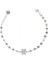 Zirkon Taşlı Pırlanta Montür Gümüş Rengi Altın Kaplama Labradorite Rosary Papatya Gümüş Bileklik 1