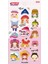 Sticker Kız Çocukları 15'li Paket 1