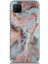 Caseworld Huawei P40 Lite Kapak Mermer Desenli Pop Socketli Silikon Kılıf - Mercan 2