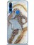 Caseworld Huawei Y9 Prime 2019 Kapak Mermer Desenli Pop Socketli Silikon Kılıf - Gold 1