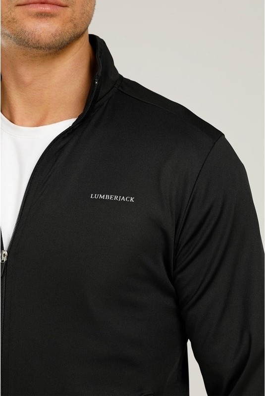 Lumberjack Alex Track Suit 1pr Siyah Erkek Eşofman Takımı görsel 4