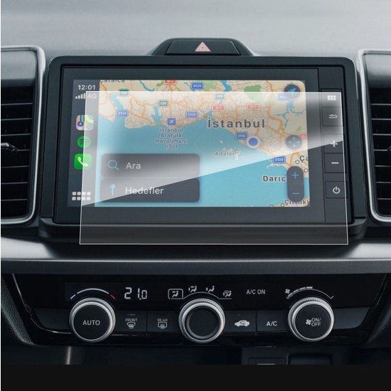 Ael-Tech Honda Yeni City 8 Inç Navigasyon uyumlu Nano Ekran Koruyucu