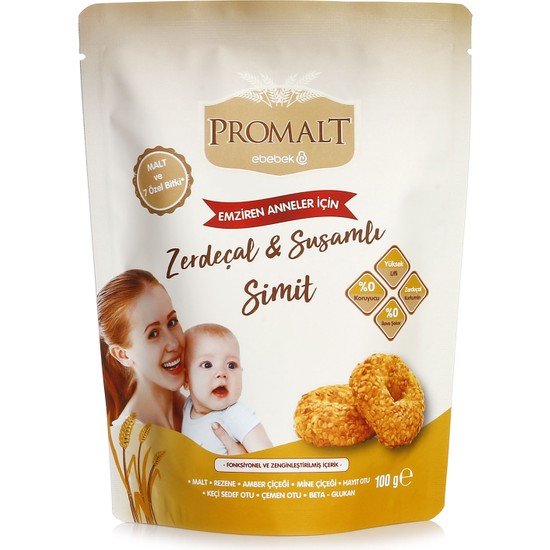 Promalt Zerdeçal - Susamlı Simit 100 gr Fiyatı - Taksit Seçenekleri
