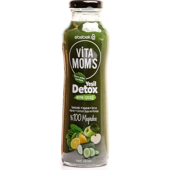 Vitamoms Anne Detoks Içeceği 330 ml Yeşil