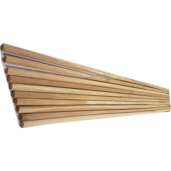 Gürçay Hırdavat Ahşap Kavela Çubuk 100CM (10 Adet) 6 mm