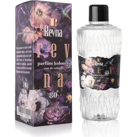 Revna Parfüm Kolonya 400 ML 80°C - Zamansız Heyecan