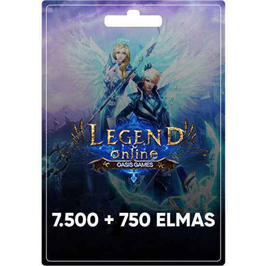 Legend Online 7.500 + 750 Elmas