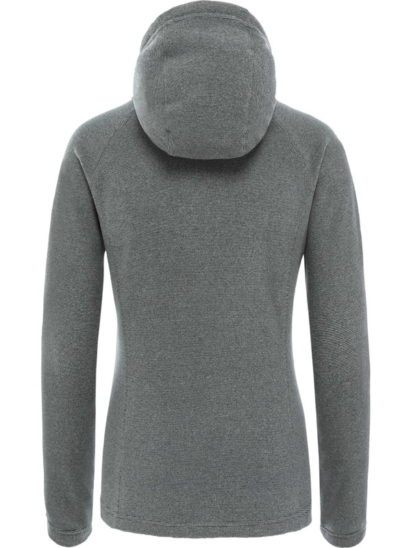 the north face womens mezzaluna full zip moletom com capuz